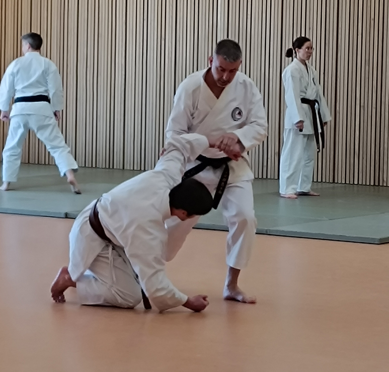Jean-Paul Buchert en Kumite.