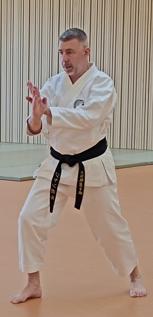 Jean-Paul BUCHERT, en Tengu-no-kamae.