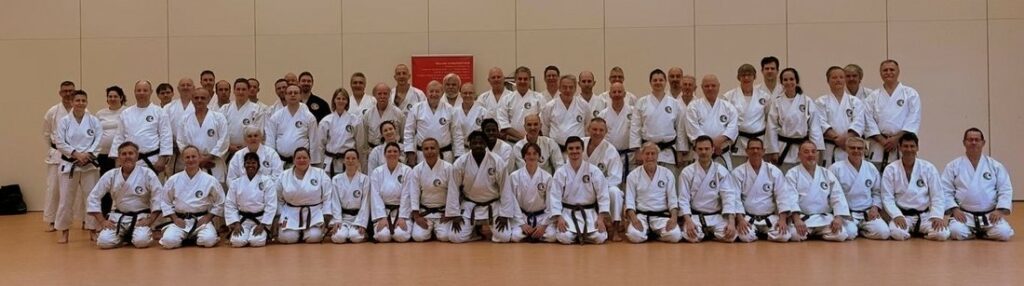 Groupe au stage Koshiki Kata en mars 2025