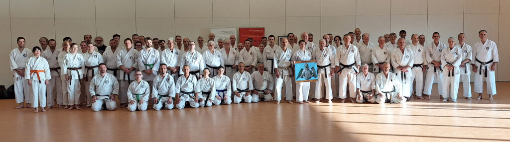 Stagiaires karatékas du Kan Geiko 2025